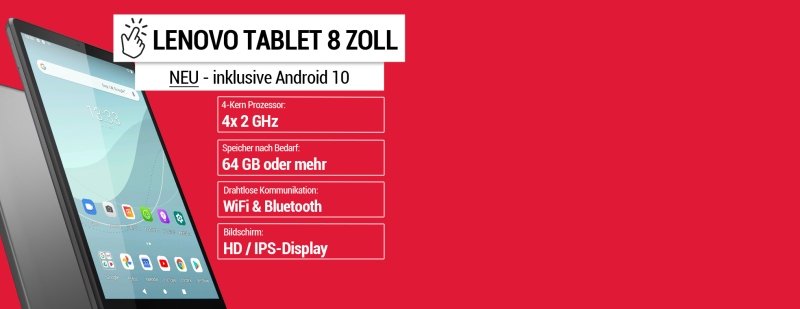 Lenovo Tablets günstig kaufen